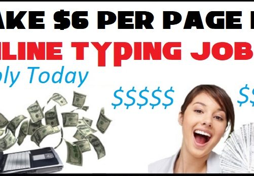 Online Typing Jobs